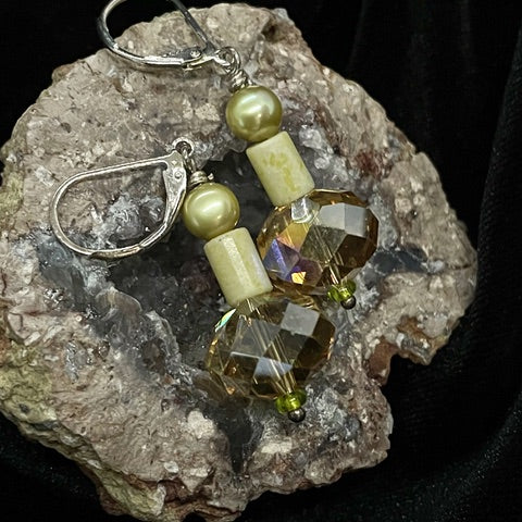 Golden Sage Earrings