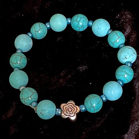 Turquoise Blossom Bracelet