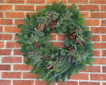 Pepperberry Cone Wreath