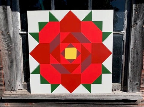 Red Knot Barn Quilt