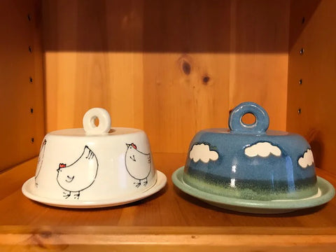 z - Butter Dish - Goat Ridge Farm