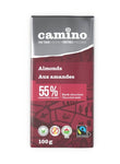 Camino Chocolate Bar - Dark Chocolate w/Almonds