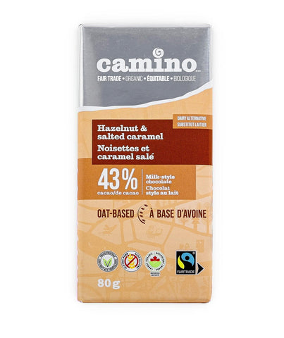 Camino Chocolate Bar - Hazelnut & Salted Caramel