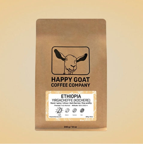 Ethiopia - Yirgacheffe (Kochere)  Light Roast Coffee