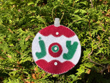 Handcrafted Felt Christmas Tree Ornaments