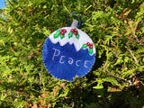 Handcrafted Felt Christmas Tree Ornaments