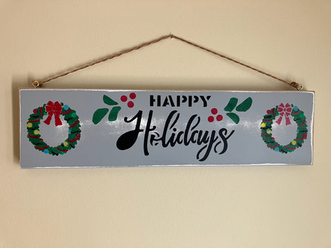 Decorative Seasonal Wall Plaque