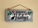 Decorative Seasonal Wall Plaque