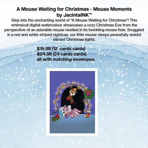 A Mouse Waiting for Christmas - Mouse Moments