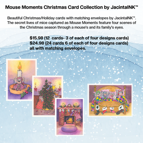 Mouse Moments Christmas Card Collection