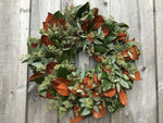 Magnolia & Eucalyptus Wreath